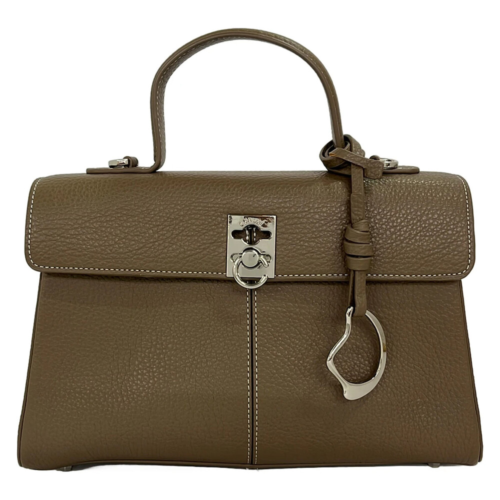 Cafune Stance Bag Brown Leather Handbag #337950C59B
